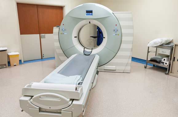 An MRI machine